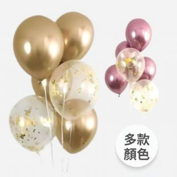 12吋時尚 I 乳膠空飄球串(二色）