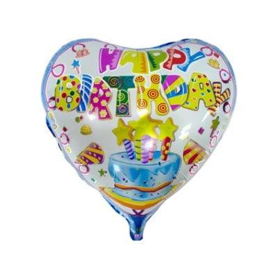 18吋生日心形氣球 - MR.Balloon 氣球先生派對商城