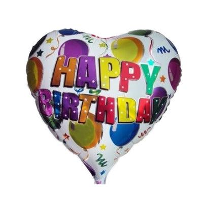 18吋生日心形氣球 - MR.Balloon 氣球先生派對商城