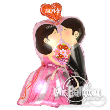 28吋結婚新人 | 婚禮主角風采 | Mr. Balloon