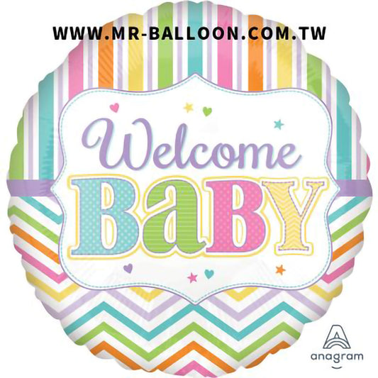 18吋歡迎~小寶貝45cm | 新生兒歡迎氣球 | Mr. Balloon