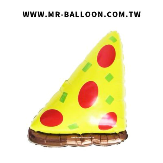 26吋披薩66cm 美食造型錫箔氣球 氣球先生 適合生日派對 兒童派對 主題派對 美食派對 新竹宜蘭氣球專賣店 派對佈置 氣球裝飾