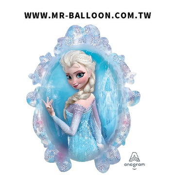 31吋冰雪奇緣魔鏡(雙面)76cm