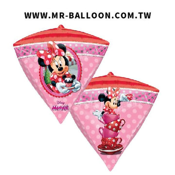 17吋鑽石球 米妮下午茶43cm