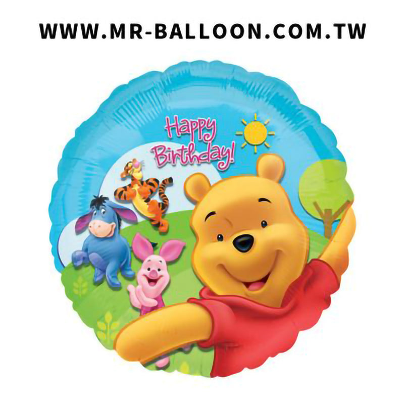 18吋維尼生日派對