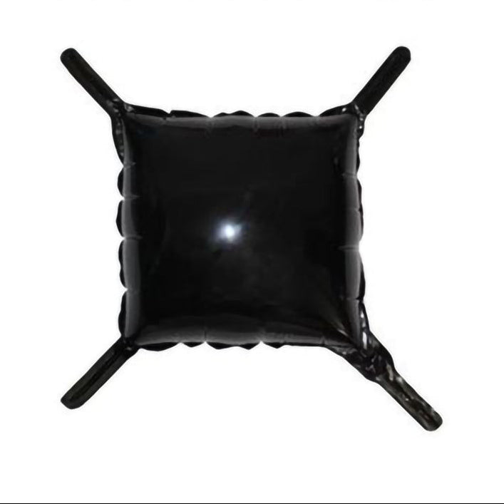 12吋/30cm黑色方型氣球 | 氣球先生 Mr. Balloon | 適合生日派對、婚禮佈置、開幕誌慶 | 經典方形造型 | 新竹氣球專賣店