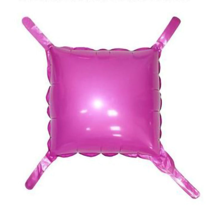 12吋/30cm霧桃紅色方型氣球 | 氣球先生 Mr. Balloon | 適合生日派對、婚禮佈置、開幕誌慶 | 經典方形造型 | 新竹氣球專賣店