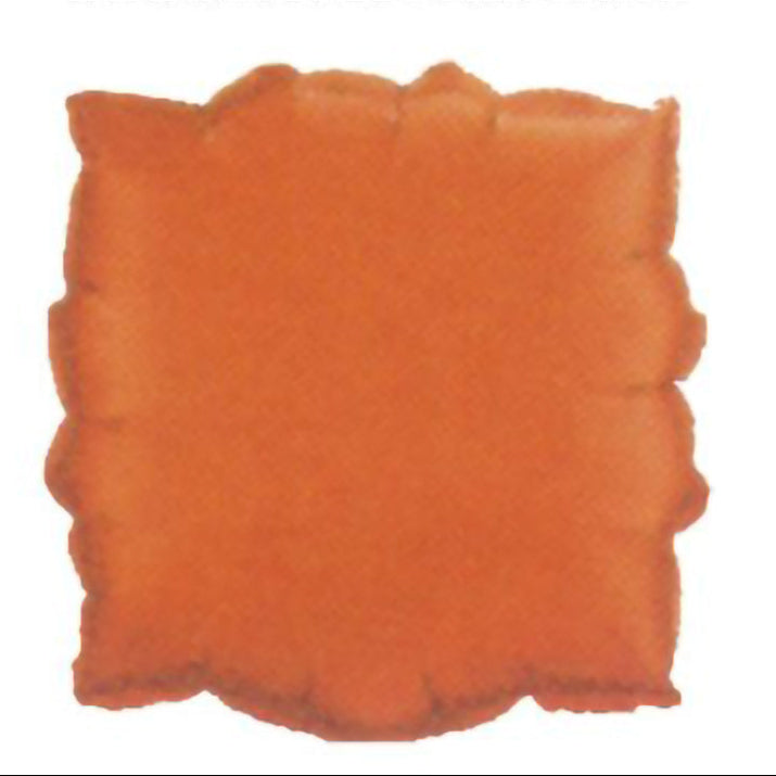 9吋/23cm橘色方型氣球 | 氣球先生 Mr. Balloon | 適合生日派對、婚禮佈置、開幕誌慶 | 經典方形造型 | 新竹氣球專賣店