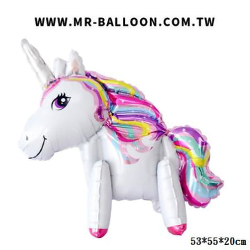 22吋3D獨角獸55CM