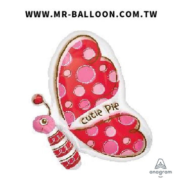 25吋可愛的蝴蝶64cm | 大型可愛蝴蝶 | Mr. Balloon