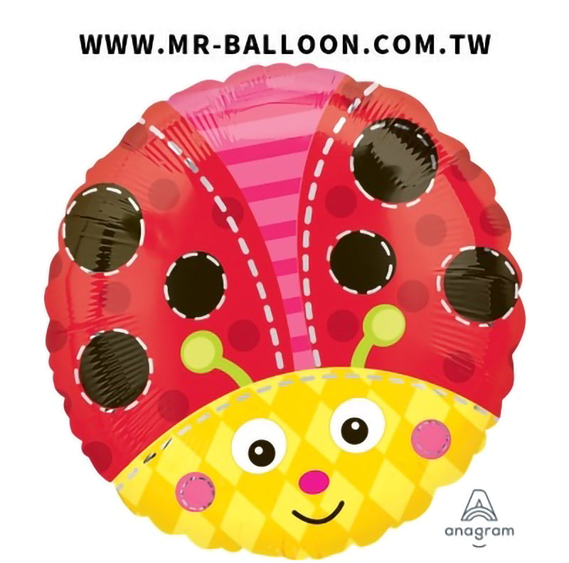 18吋瓢蟲45cm | 經典瓢蟲造型 | Mr. Balloon