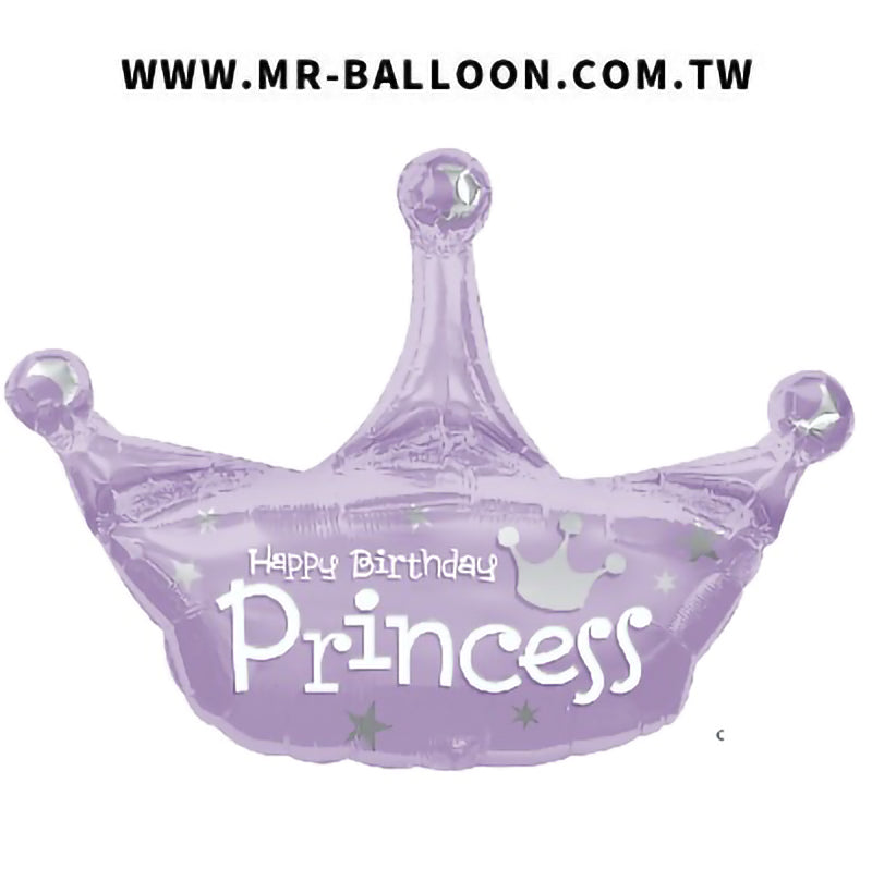 34吋公主皇冠86cm | 公主夢幻派對 | Mr. Balloon