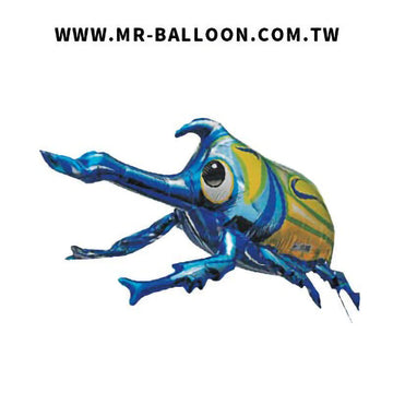 35吋藍色獨角仙88cm | 藍色獨角仙 | Mr. Balloon