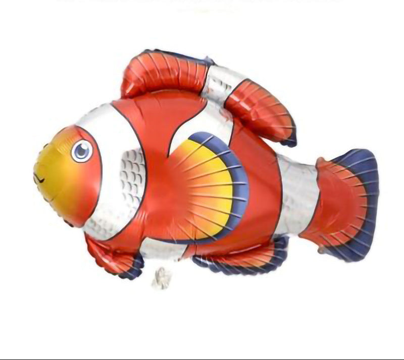 36吋橘色小丑魚90cm