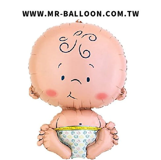 24吋新生兒61cm | 新生兒主視覺氣球 | Mr. Balloon
