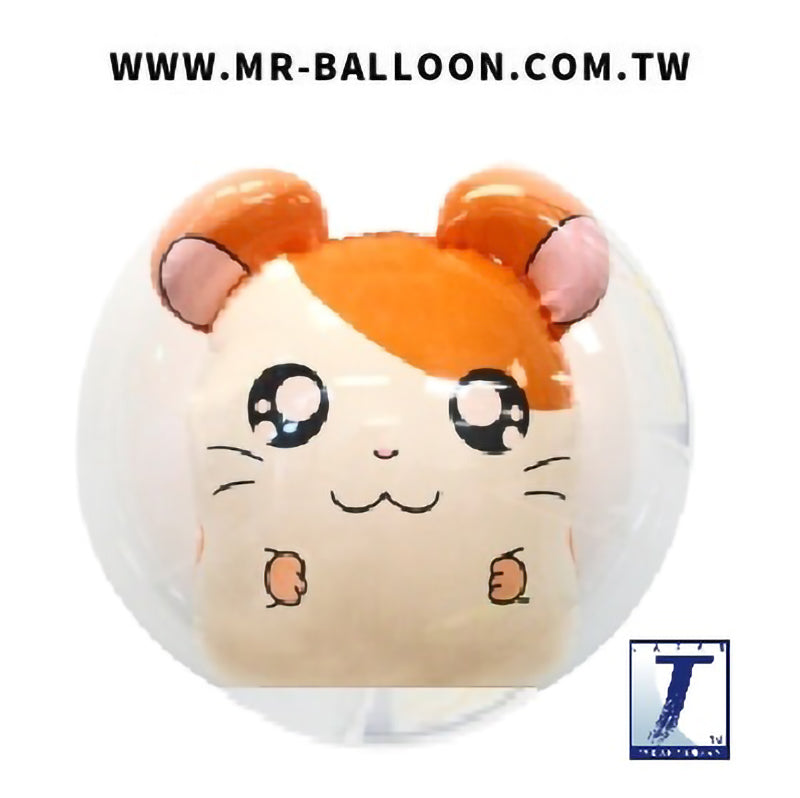 22吋日本泡泡球2層哈姆太郎55cm | 可愛哈姆太郎 | Mr. Balloon