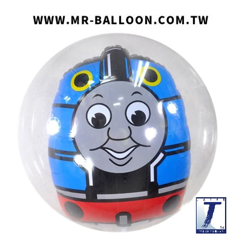 22吋泡泡球2層 湯瑪士小火車55cm | 湯瑪士火車 | Mr. Balloon