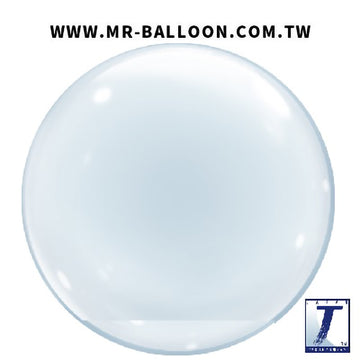 17吋日本耐久泡泡球透明44cm | 日本進口透明球 | Mr. Balloon