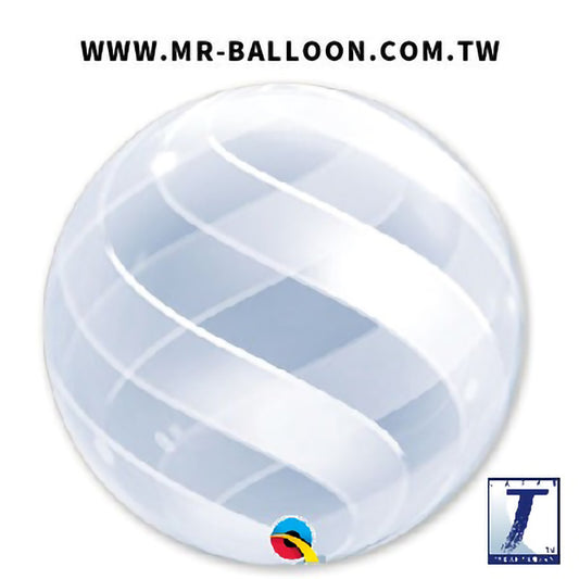 20吋日本耐久泡泡球旋轉漩渦51cm | 旋轉漩渦圖案 | Mr. Balloon