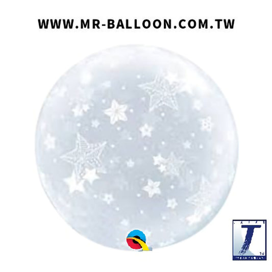 20吋日本耐久泡泡球印滿佈星空51cm | 星空圖案 | Mr. Balloon
