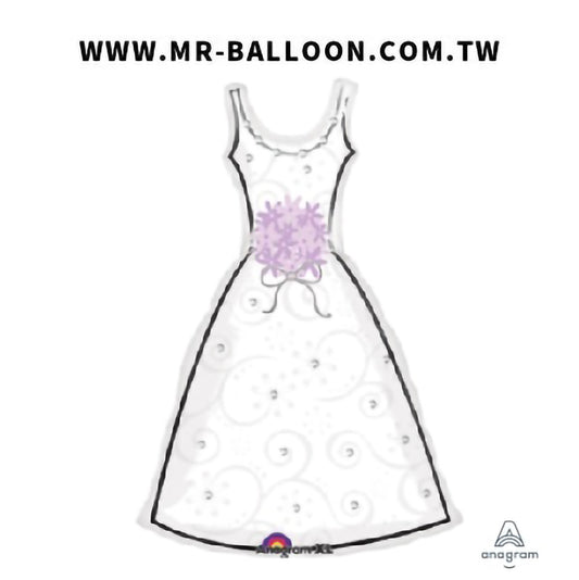 36吋婚紗禮服91cm | 夢幻新娘氣質 | Mr. Balloon