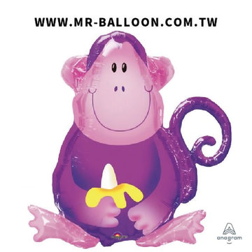 28吋紫色猴子70cm