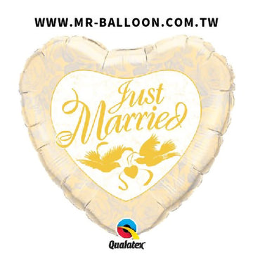 36吋我們結婚了90cm | 宣告幸福時刻 | Mr. Balloon