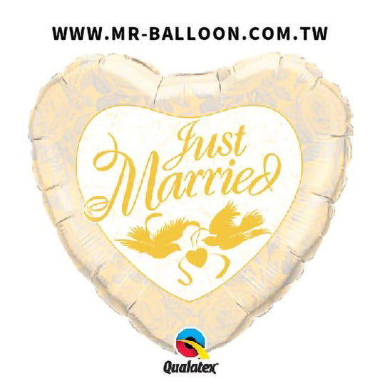 36吋我們結婚了90cm | 宣告幸福時刻 | Mr. Balloon