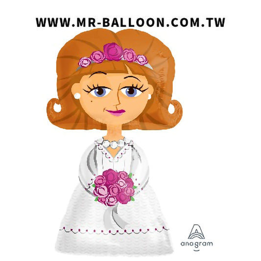 48吋站立新娘122cm | 婚禮主視覺 | Mr. Balloon