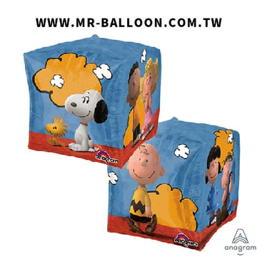 15吋3D史努比立方球38cm