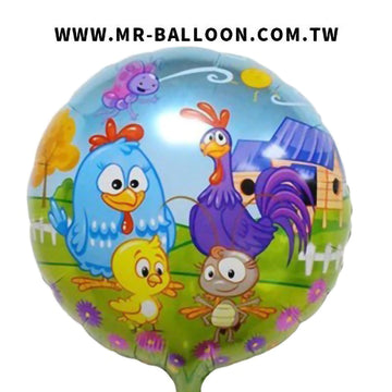18吋吉祥雞派對45cm