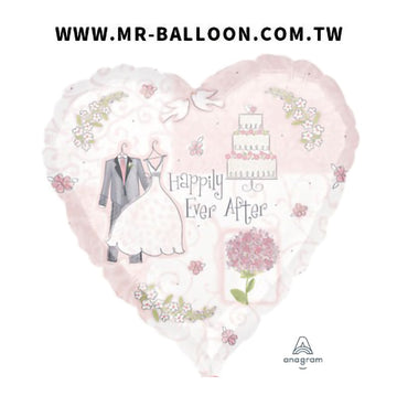 18吋甜蜜浪漫史45cm | 愛情故事見證 | Mr. Balloon