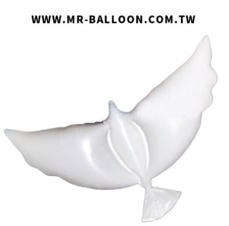 41吋白鴿氣球105cm | 純潔優雅婚禮 | Mr. Balloon
