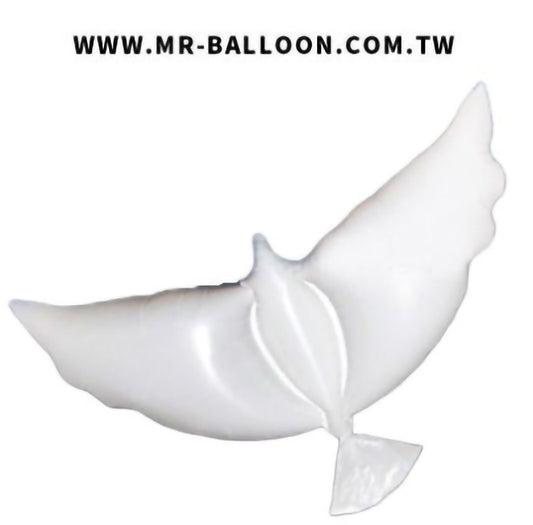 41吋白鴿氣球105cm | 純潔優雅婚禮 | Mr. Balloon