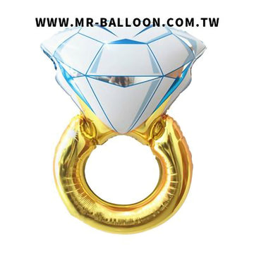 37吋鑽戒95cm | 大型婚禮佈置 | Mr. Balloon