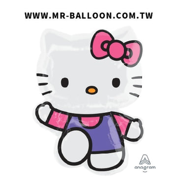 30吋粉紫kitty76cm