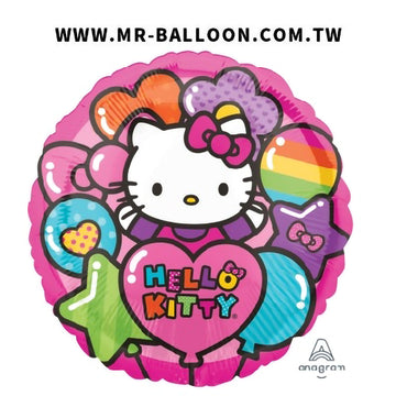 18吋彩虹kitty 45cm