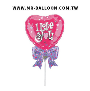 14吋迷你蝴蝶結心