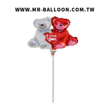 16吋雙熊擁心41cm