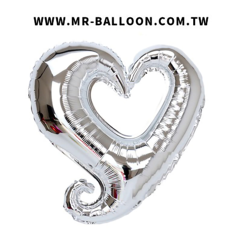 40吋勾勾心(銀)101cm