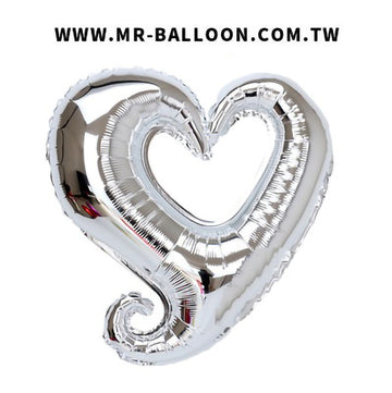 40吋勾勾心(銀)101cm