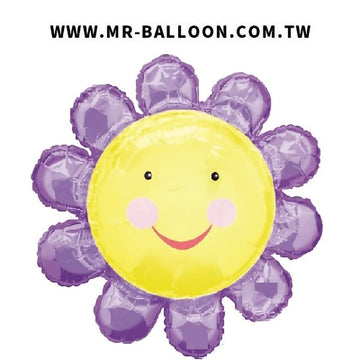 33吋太陽花紫色83cm