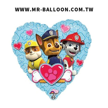 18吋愛心汪汪隊45cm