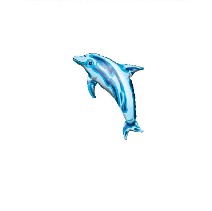 10吋藍色海豚25cm