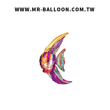 13吋紫色熱帶魚33cm