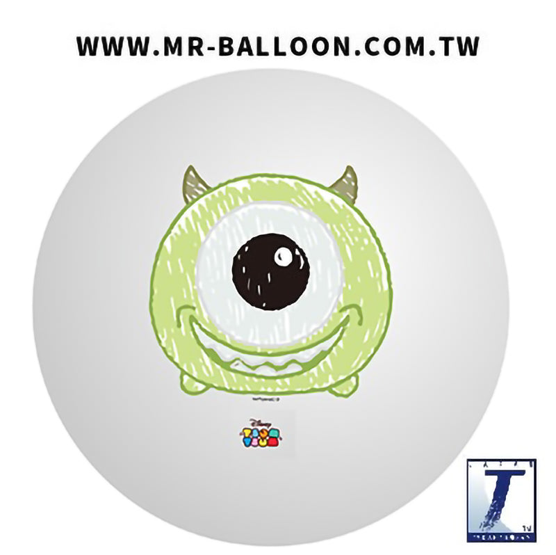 24吋泡泡印怪獸電力公司大眼仔 61cm | 迪士尼大眼仔 | Mr. Balloon