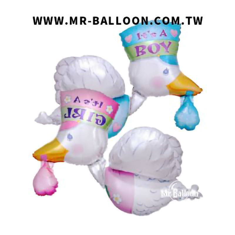 32吋送子鳥/男孩/女孩81cm | 送子鳥送寶寶 | Mr. Balloon