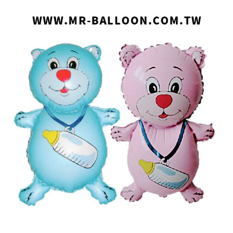 32吋奶瓶熊/男孩/女孩 81cm | 可愛奶瓶小熊 | Mr. Balloon