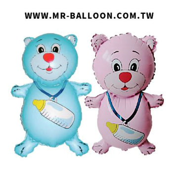 32吋奶瓶熊/男孩/女孩 81cm | 可愛奶瓶小熊 | Mr. Balloon