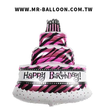 36吋大蛋糕(紫羅蘭)90cm | 優雅大型蛋糕 | Mr. Balloon